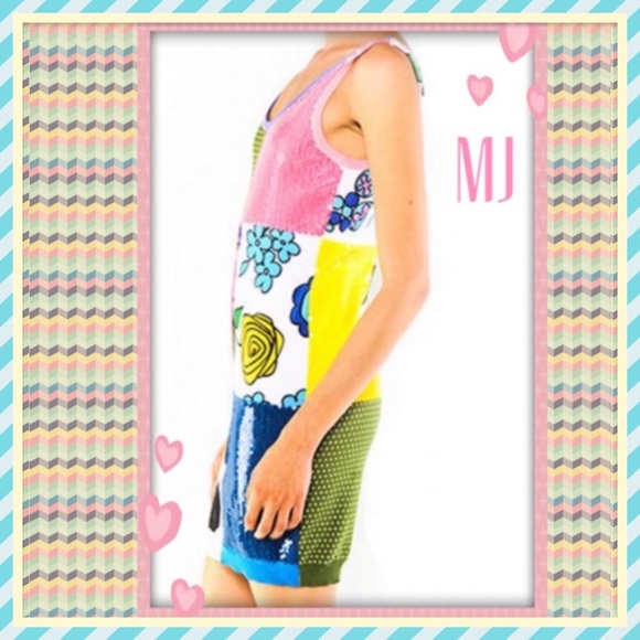 🎉🎉HP🎉🎀New Jeremy Scott Sequins Dress🎀 - Picture 2 of 4